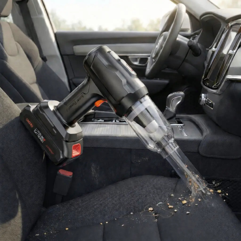 Cordless Car Vacuum Cleaner — Clean Your Car Anytime, Anywhere