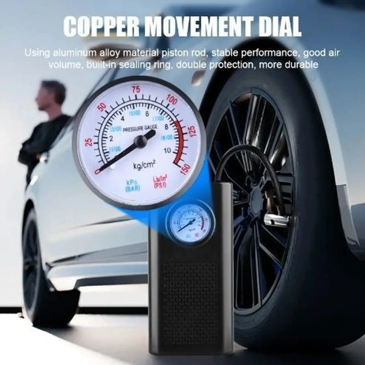 Never Get Stuck With a Flat Tyre — Portable Cordless Tyre Inflator Air Pump