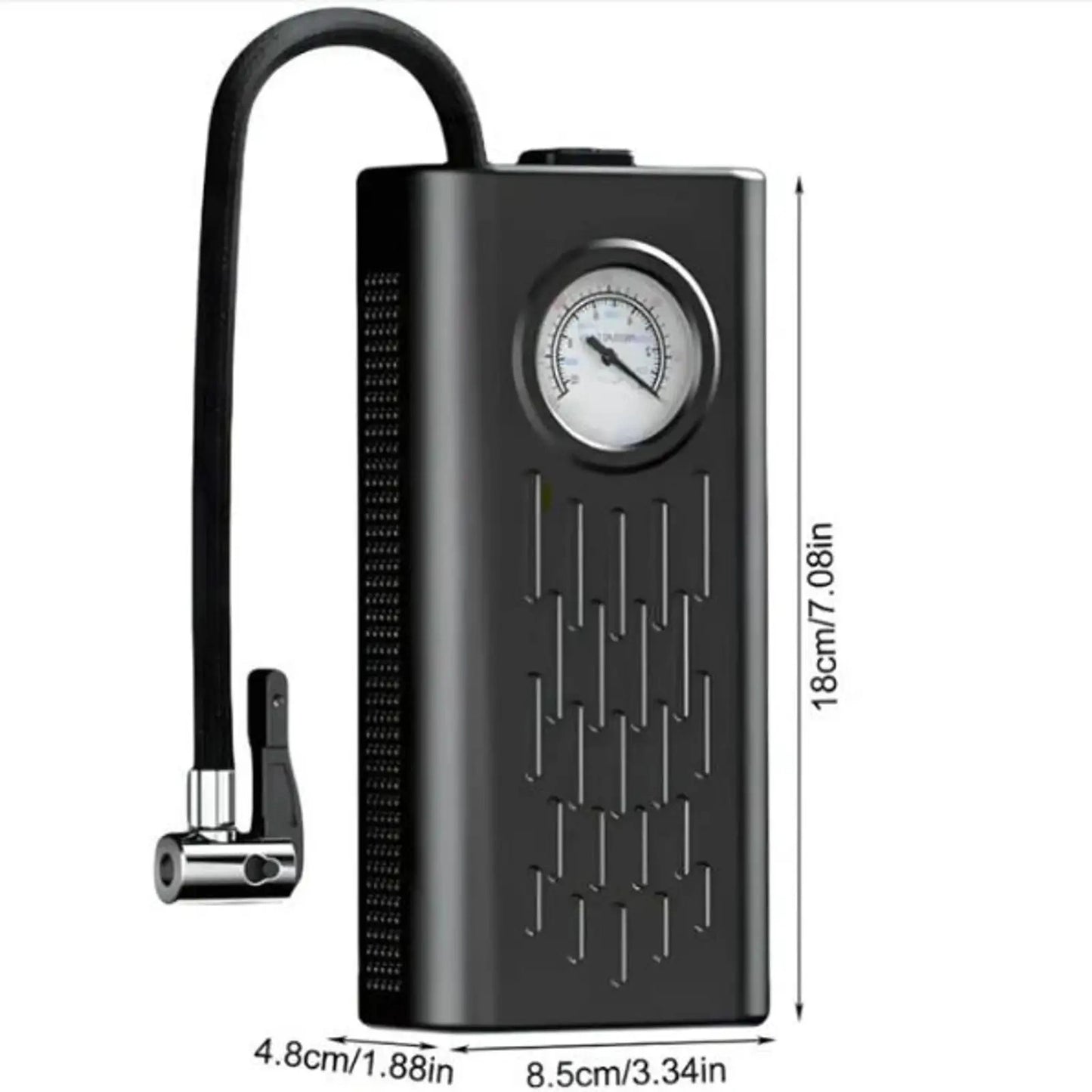 Never Get Stuck With a Flat Tyre — Portable Cordless Tyre Inflator Air Pump