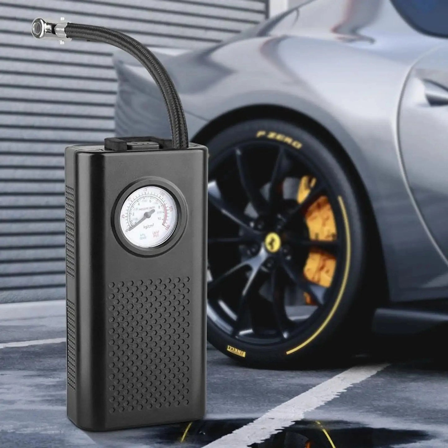 Never Get Stuck With a Flat Tyre — Portable Cordless Tyre Inflator Air Pump