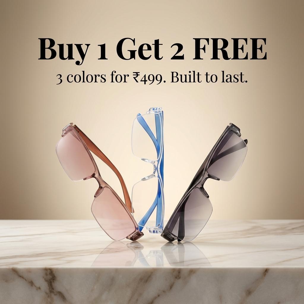 Auto - Adjusting Bifocal Reading Glasses (Anti - Blue Light) | Buy 1 Get 2 Free - LIVEE