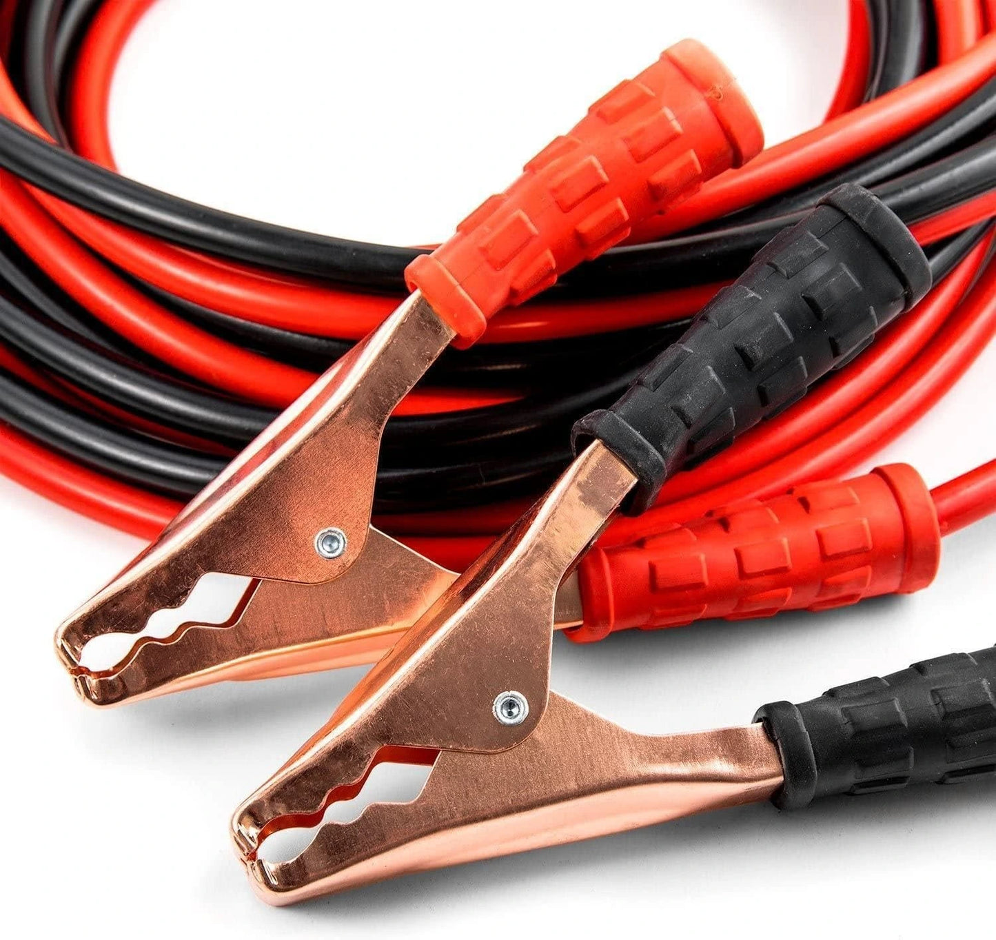 Heavy-Duty 500 AMP Car Jumper Cable — Emergency Battery Jump Starter (6.5 ft, 4-Gauge Copper)