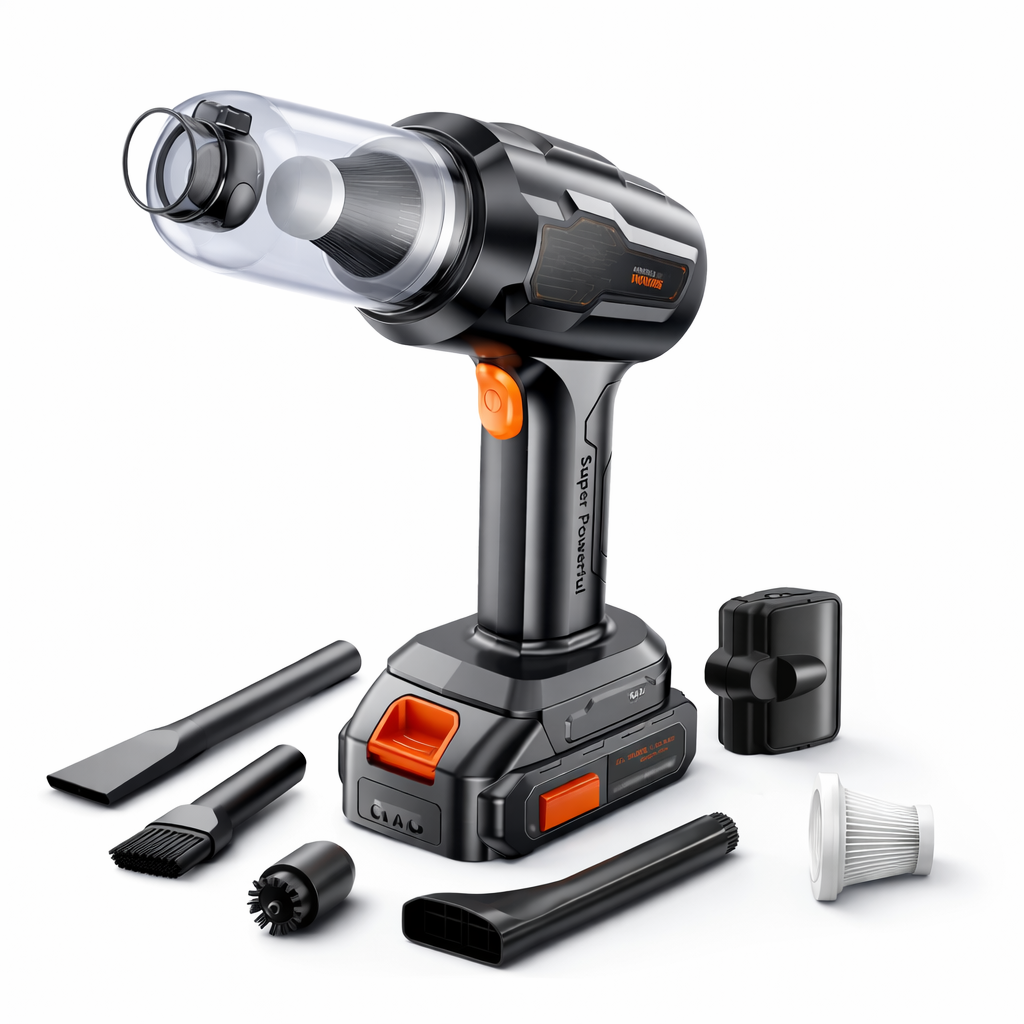 Cordless Car Vacuum Cleaner — Clean Your Car Anytime, Anywhere