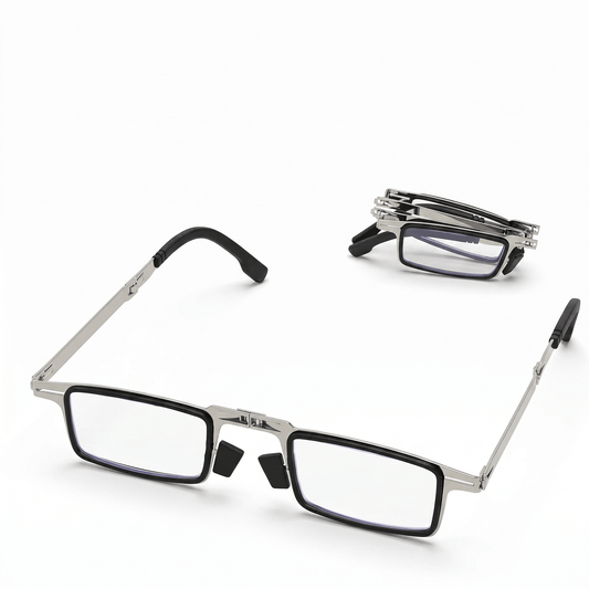 Foldable Reading Glasses with Case | Auto Adaptive Power Lens | Buy 1 Get 1 Free - LIVEE