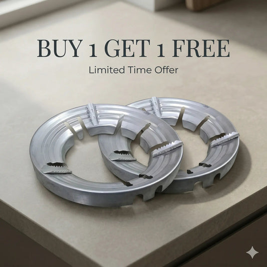 Stainless Steel Gas Saver Ring (Buy 1 Get 1 FREE) | Windproof Flame Booster - LIVEE